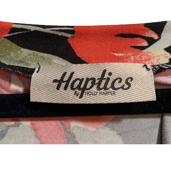 Haptics Dress Black Floral 2X NWOT - Picture 5 of 6